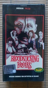 VHS - BLOODSUCKING FREAKS von JOEL M. REED (TROMA) - SEALED / SEALED - Bild 1 von 1