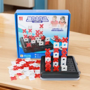 3D Tic Tac Toe Game Family Games Brain Teaser Puzzles for Kids and Adults - Picture 1 of 14