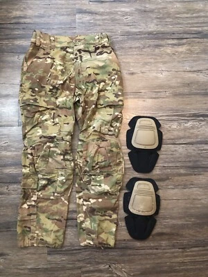 USGI FR Multicam pants SMALL SHORT  w/ Crye Knee pads EXCELLENT  - Image 1 of 3