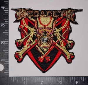 Megadeth Killing Is My Business Woven Iron On Quality Patch Fast Shipping  - Picture 1 of 2