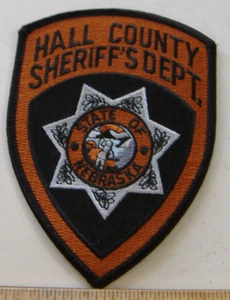 HALL COUNTY SHERIFF DEPT NEBRASKA STOFFAUFNÄHER - Bild 1 von 1