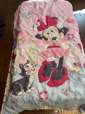 Disney Minnie Mouse Flor Jardín 4 Piezas Cuna/Niño Pequeño Ropa de Cama Foto 1 de 4