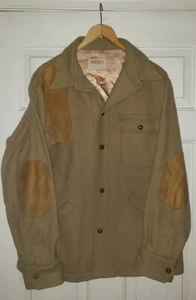Vintage Lord Jeff Wool Shooting Jacket Wildleder Patches Holzknöpfe Gr. Groß RAR! - Bild 1 von 9