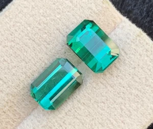 4.70 CRT rare bluish greenTourmalineNatural Earth Mined Unheated Faceted - Picture 1 of 6