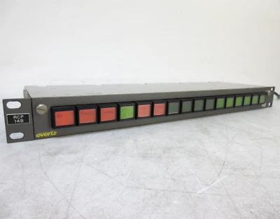 Evertz CP-1000E Intelligent Router Control Panel Routing Switch CP1000E - Image 1 of 4