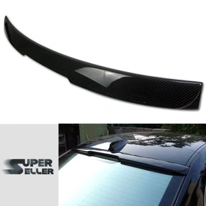 Fit For BMW E60 Sedan A Type Rear Roof Spoiler 4DR 04-10 530i 550i 528i Carbon - Picture 1 of 1