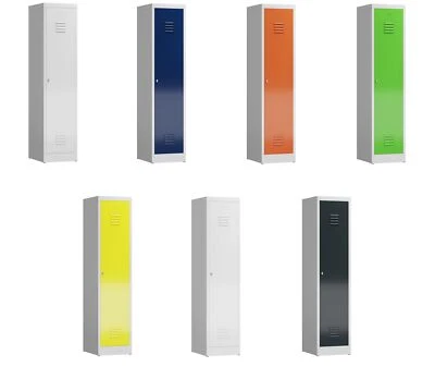 STEELBOXX Spind Personalschrank Spint Umkleideschrank Kleiderspind S/W-Trennung 180x40x50