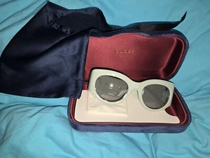 NEW GG1544S 003 GUCCI LIGHT GREEN WOMEN GUCCI SUNGLASSES NEW COLLECTION GUCCI - Picture 1 of 13
