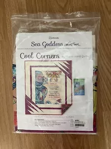 Kit de edredón colgante de pared Laurel Burch Sea Goddess esquinas frescas 28" X 32" - Imagen 1 de 7