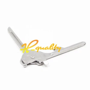 2PCS 6-in-1 Multifunction Stainless Steel Utili Key Tool Keyring Keychain  new - Picture 1 of 4