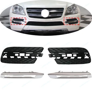 Cubierta de parachoques delantero para Mercedes Benz GL W164 GL350/450 GL500 2010-12 - Imagen 1 de 12