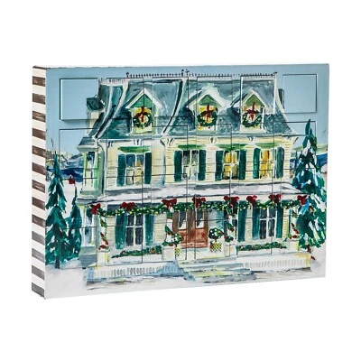 MacKenzie-Childs Holiday Farmhouse Advent Calendar, NIB - Image 1 of 3