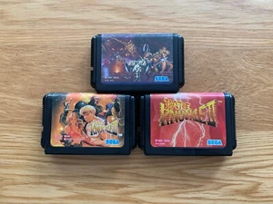 Bare Knuckle 2 & 3 Golden Axe II JPN SEGA MEGADRIVE Mega Drive Only! X3 Spiele! - Bild 1 von 19