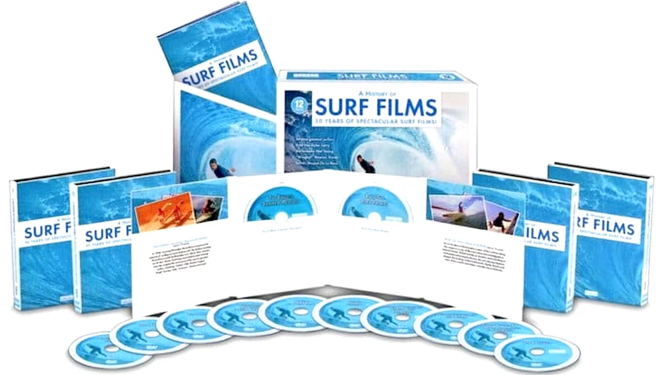 A History of Surf Films 50 Years 12 DISC BOX SET (DVD) BRAND NEW!!! - Image 1 of 4