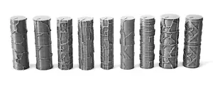 Rulli Texture Wargaming Base Argilla Polimero Calcestruzzo Pavimento Parete Modelli - Foto 1 di 22