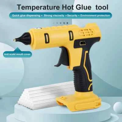 Pistola de pegamento caliente eléctrica inalámbrica de mano reparación soldadura por fusión herramienta hágalo usted mismo para Dewalt Foto 1 de 4