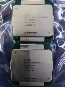 Lot of 2 Intel Xeon E5-2683 v3 2.00GHz SR1XH 14-Core QPI LGA2011 Processor - Picture 1 of 1