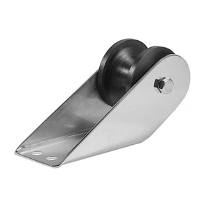 1Pcs 160mm Stainless Steel Boat Bow Anchor Roller Black Roller Anchor Bracket - Picture 1 of 6