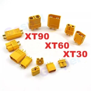 XT30 XT60 XT90 Power Connector Plug Socket For Quadcopter Mini RC Hobby LiPo - Picture 1 of 21
