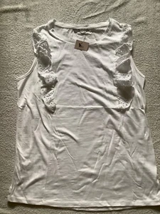 Damen Tu Top UK Größe 12 weiß - Bild 1 von 6