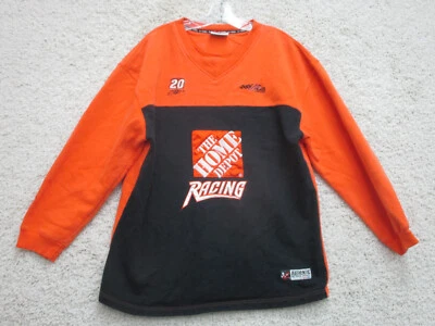 Suéter De Colección Chase Nascar Grande Adulto Negro Naranja #20 Tony Stewart Para Hombres L Foto 1 de 4