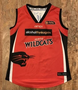 Perth Wildcats Official NBL Jersey And1 Women’s Size 14 - Picture 1 of 6