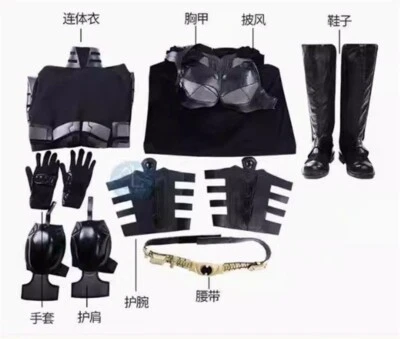 Batman Bruce Wayne Disfraz Traje El Caballero Oscuro Halloween Adulto Traje Foto 1 de 4