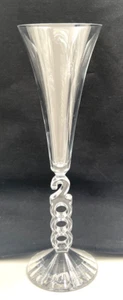 Vintage Crystal Millennium 2000 Champagne Flutes EUC 10.25” 3 Available - Picture 1 of 3