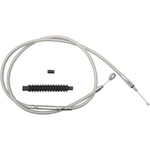 LA CHOPPERS 0652-1842 LA-8005C13 Stainless Steel Braided Clutch Cable - 12" - - Picture 1 of 1