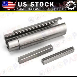 3/4" to 1-1/8" W/Step Key Gas Engine Pulley Crank Shaft Sleeve Adapter Predator - Picture 1 of 4