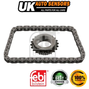 Kit Catena Pompa Olio Febi Adatto a Peugeot 208 2008 108 Citroen C3 C1 1.0 1.2 - Foto 1 di 2