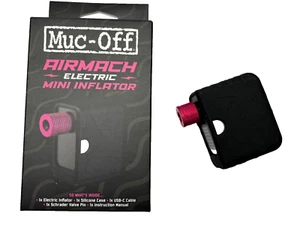 Muc-Off Airmach Electric Mini Inflator Pump 100 PSI USB-C Rechargeable - Picture 1 of 11