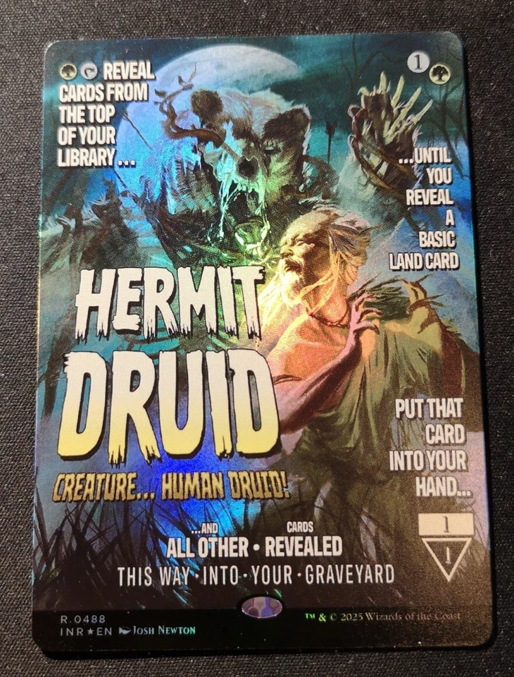 Hermit Druid - Foil - Showcase - INR - MTG - EN - NM - 0488 - Image 1 of 1