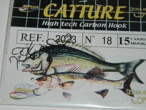 1 Confezione 15 pezzi ami n 18 serie 2023 FILPESCA CATTURE pesca mf BC42 - Bild 1 von 1