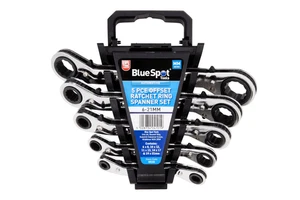 Blue Spot 04101 Offset Ratchet Ring Spanners 5 Piece Set - Picture 1 of 1