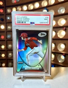 Bryce Harper RC Refractor Redemption Only PSA 9 ETopps Serial #11 2011 Topps - Picture 1 of 2