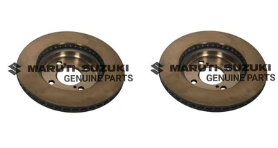 suzuki baleno 55311M69P10 compatible front brake disc 2pc pair/combo - Image 1 of 4