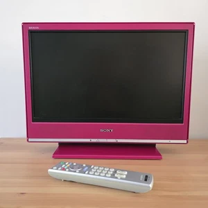 Sony Bravia Pink LCD TV KDL-20S3070 with Remote 20" HDMI Scart - Picture 1 of 10