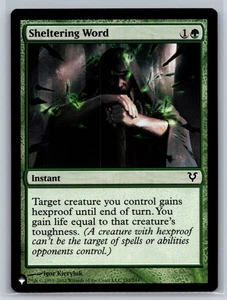 Reimpresiones Sheltering Word C The List 192/244 casi nuevo - Imagen 1 de 2