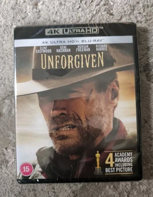 Unforgiven (1992) (4K UHD Blu-ray) Clint Eastwood Gene Hackman Jaimz Woolvett - Image 1 of 2