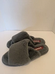 NWOB Sorel Women's Go Mail Run Faux Fur Slipper Sz. 8 - Picture 1 of 5