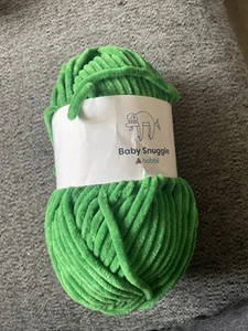 Hobbii Baby Snuggle SOFT Green 100% Polyester Yarn 131 Yards NEW - Picture 1 of 3