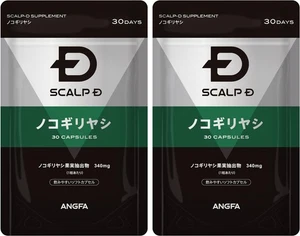 Scalp-D Supplement Sägepalme 30 Tabletten × 2 ANGFA Made in Japan - Bild 1 von 8