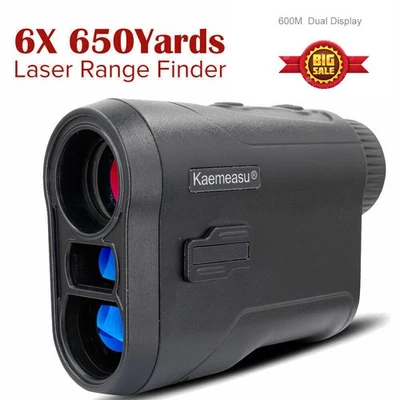 6x 600M Laser Rangefinder Golf Jagd Entfernungsmesser Geschwindigkeit - Bild 1 von 4