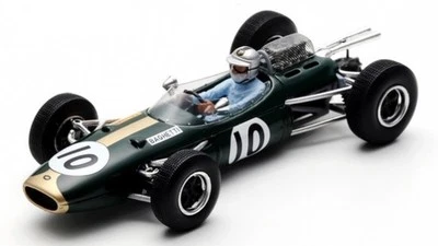 MODELLINO AUTO F1 STATICO SPARK BRABHAM BT7 #10 ITALY GP 1965 BAGHETTI 1:43 - Immagine 1 di 4