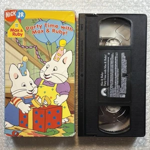 Max & Ruby: Party Time mit Max & Ruby! VHS Kassette 2006 Nickelodeon Nick Jr selten - Bild 1 von 5