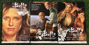 Buffy The Vampire Slayer Temporada 9 TPB Volumen 1 2 3 Gran Forma Caballo Oscuro Lote - Imagen 1 de 15
