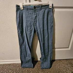 Original Penguin Herren Chino Hose Blau Freizeit Alltag 30x32 - Bild 1 von 6