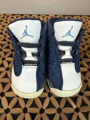 Air Jordan Retro XIII 13 French Blue Flint 2019 414581-404 Toddler Size 5C - Image 1 of 4