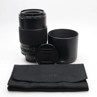 [Near Mint] FUJIFILM Fuji Fujinon XF 80mm F/2.8 R LM OIS WR Macro from Japan - Image 1 of 4